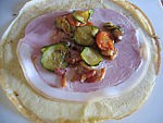 Crêpes roulées au jambon et aux cèpes - 13.1