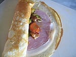 Crêpes roulées au jambon et aux cèpes - 13.2