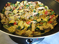 Image : Courgettes façon chinoise