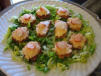 Image : Canapés aux gambas