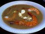 Image : recette Potage aux gambas