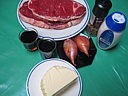 Ingrédients pour la recette : Contre-filets au beurre d'échalotes