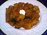 Image : Aubergines aux épices