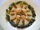 Tony : Fruits de mer aux poireaux