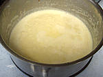 Crumble aux haricots verts et sa crème d'ail - 14.2