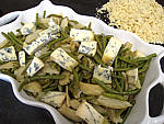 Crumble aux haricots verts et sa crème d'ail - 18.1