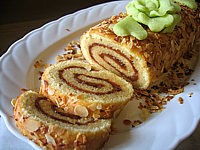 Image : Gâteau roulé à la confiture