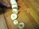 Crumble aux prunes et aux bananes - 1.2