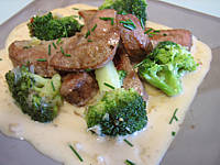 Image : Foie de veau au miel