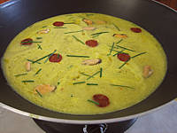 Image : Crème de moules aux courgettes
