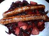 Image : Chou rouge aux pommes