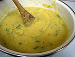 Crevettes au lait de coco et sa polenta - 14.1