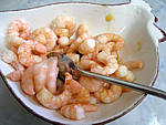 Crevettes au lait de coco et sa polenta - 24.2