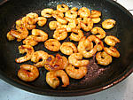 Crevettes au lait de coco et sa polenta - 25.2