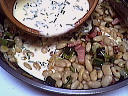 Haricots blancs façon carbonara - 9.1