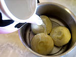 Foie gras en salade chayotte et truffe - 4.2