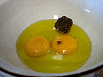 Foie gras en salade chayotte et truffe - 11.3
