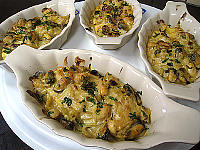 Image : Cassolettes de moules et polenta au boursin