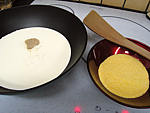 Cassolettes de moules et polenta au boursin - 2.2