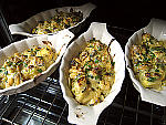 Cassolettes de moules et polenta au boursin - 12.1