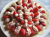 Recette élaborée : Fraises à la liqueur de sureau