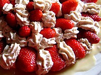 Image : Fraises à la liqueur de sureau