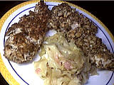 Image : Escalopes de poulet aux noisettes