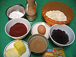 Ingrédients pour la recette : Cookies au chocolat et pépites