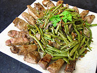 Image : Foie de veau aux haricots verts