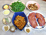 Ingrédients pour la recette : Foie de veau aux haricots verts