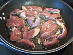 Foie de veau aux haricots verts - 9.2