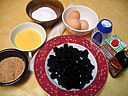 Ingrédients pour la recette : Clafoutis aux mûres