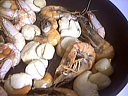 Feuilleté de saint-Jacques et de gambas - 13.2