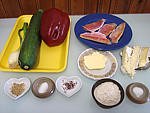 Ingrédients pour la recette : Filets de rougets et ses légumes au brie