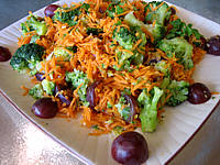 Cuisine diététique : Carottes à la mandarine et aux raisins