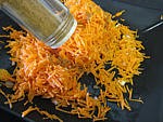 Carottes à la mandarine et aux raisins - 12.2
