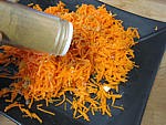 Carottes à la mandarine et aux raisins - 12.3