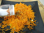 Carottes à la mandarine et aux raisins - 13.1