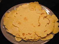 Image : Galette de polenta