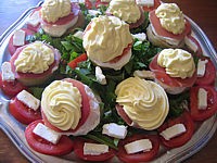 Image : Artichauts et mayonnaise chantilly