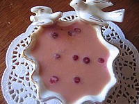 Cuisine diététique : Crème aux airelles