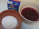 Ingrédients pour la recette : Crème aux airelles