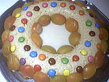 Image : Couronne de riz aux abricots