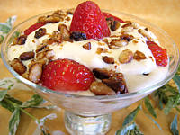 Image : Fraises en sabayon