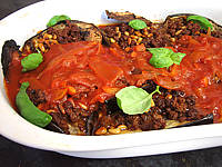 Image : Aubergines farcies façon Libanaise