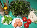 Ingrédients pour la recette : Chou-fleur en salade