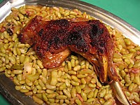 Cuisse de dinde aux flageolets