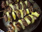 Brochettes de coeurs d'agneau - 11.2