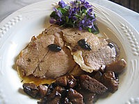 Image : Epaule d'agneau aux cèpes et aux olives