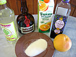 Ingrédients pour la recette : Cocktail à la violette